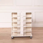 ECR4Kids 20-Compartment Mobile Storage Tower and 20 Cubby Bins, 5x4, Kids Furniture