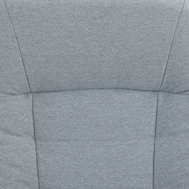 BenchMaster Annika Sky Blue Fabric Adjustable Swivel Recliner