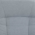 BenchMaster Annika Sky Blue Fabric Adjustable Swivel Recliner