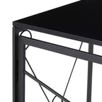 VECELO L-shaped Corner Computer Desk Home Office Writing Workstation, 59 inch Gaming Table