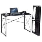 VECELO L-shaped Corner Computer Desk Home Office Writing Workstation, 59 inch Gaming Table