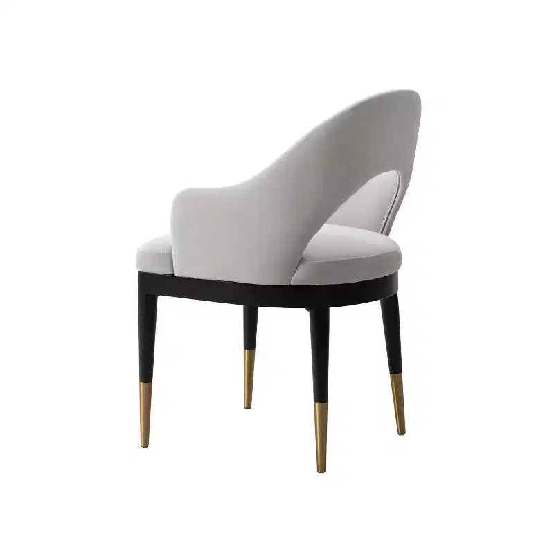Manhattan Comfort Set of 2 Carrington Modern Velvet Upholstered Dining Armchairs