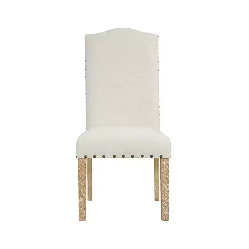 HomePop Set of 2 Curved Top Parson Dining Chairs