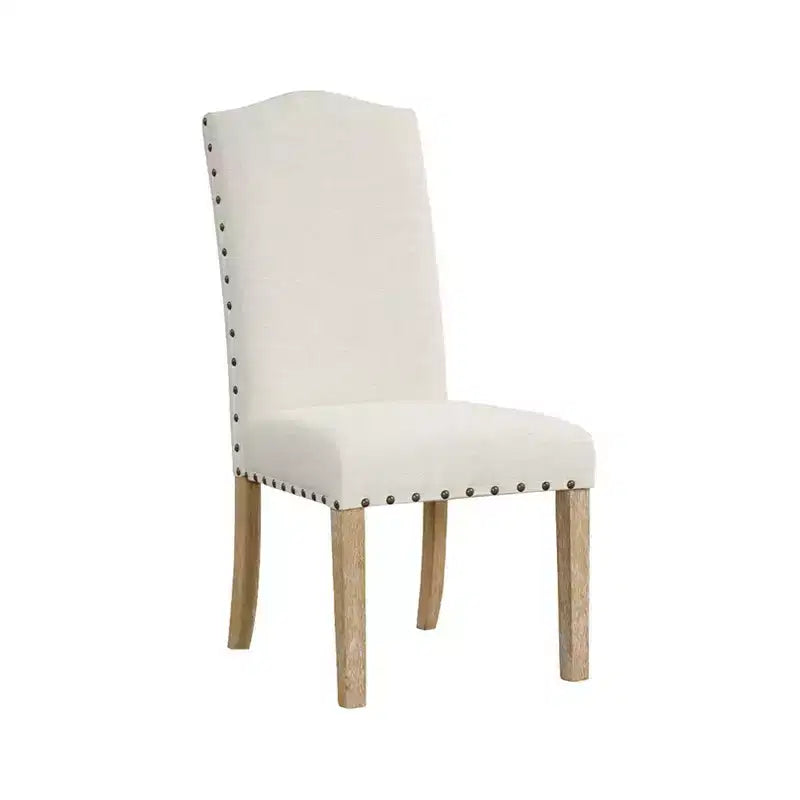 HomePop Set of 2 Curved Top Parson Dining Chairs