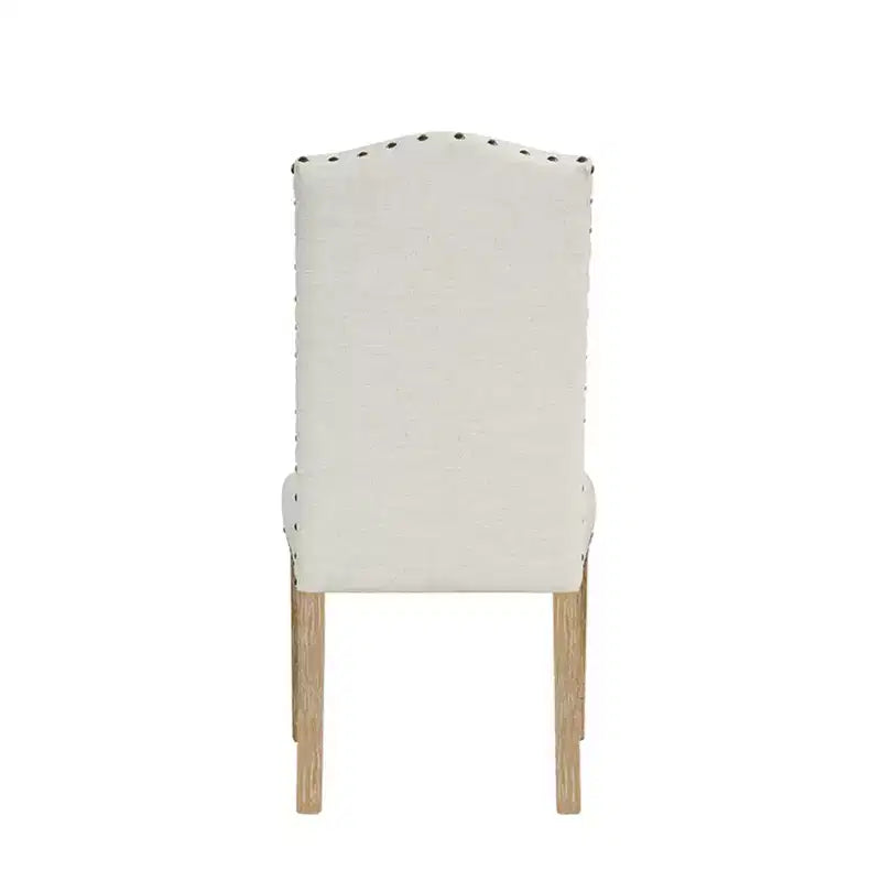 HomePop Set of 2 Curved Top Parson Dining Chairs