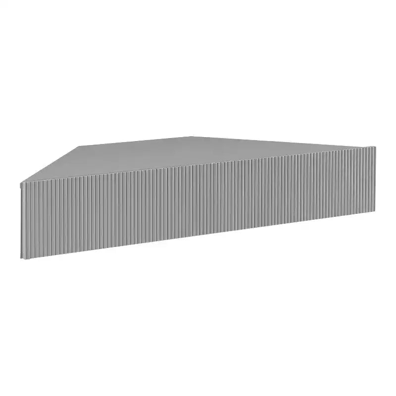 HOMES: Inside + Out Vondal Mid-Century Modern 3 Shelf Corner Floating Console TV Stand for TVs up to 50"