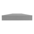 HOMES: Inside + Out Vondal Mid-Century Modern 3 Shelf Corner Floating Console TV Stand for TVs up to 50"