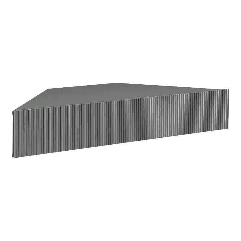 HOMES: Inside + Out Vondal Mid-Century Modern 3 Shelf Corner Floating Console TV Stand for TVs up to 50"
