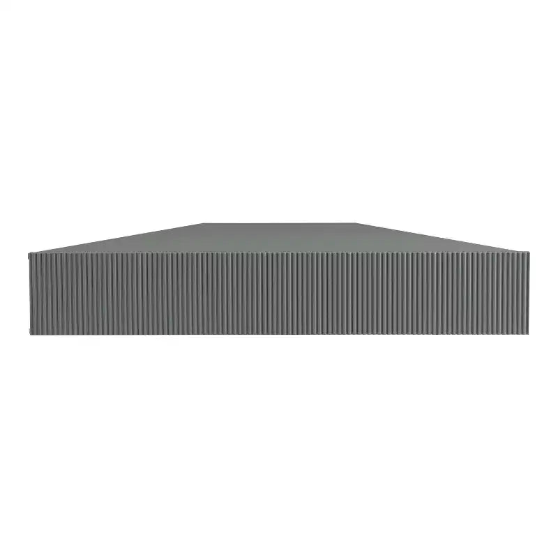 HOMES: Inside + Out Vondal Mid-Century Modern 3 Shelf Corner Floating Console TV Stand for TVs up to 50"