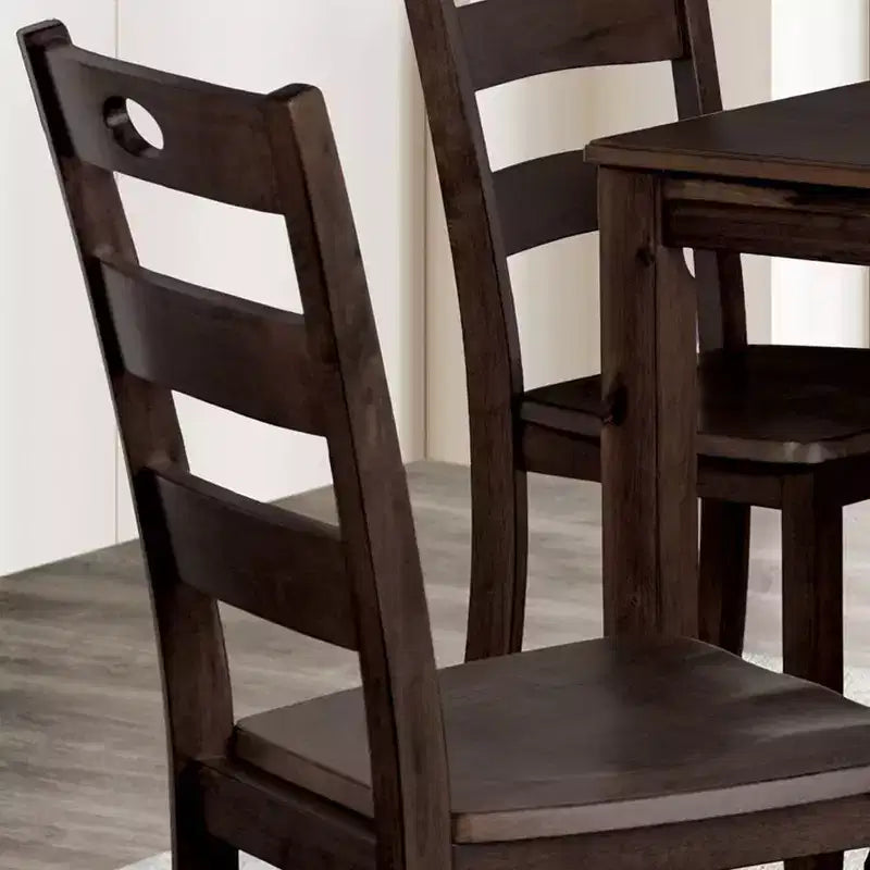 HOMES: Inside + Out 5pc Danca Transitional Square Dining Table Set