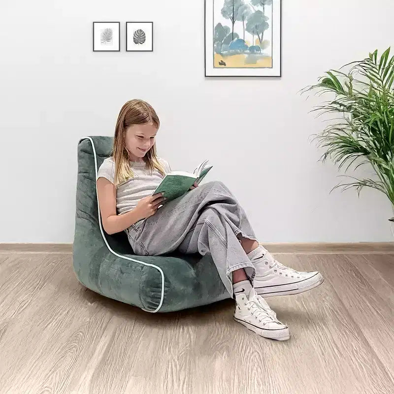 PM&J Home Velvet Gaming Bean Bag Chair