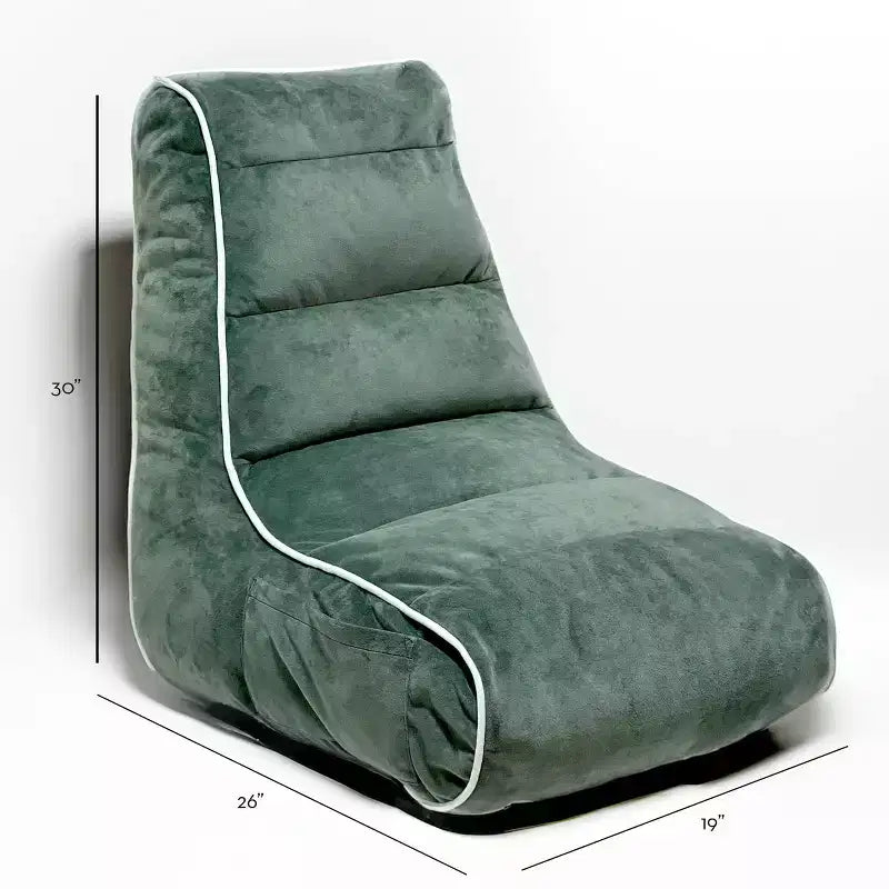 PM&J Home Velvet Gaming Bean Bag Chair