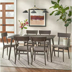 Lifestorey Set of 2 Newington Mid-Century Dining Chairs