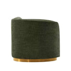 131.89" Daria Linen Upholstered Sofa Sectional with Pillows - Manhattan