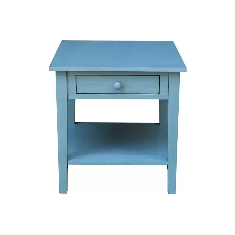 International Concepts Spencer End Table Antique