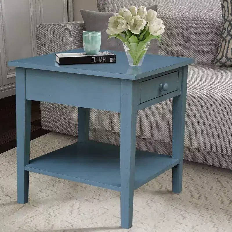 International Concepts Spencer End Table Antique