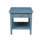 International Concepts Spencer End Table Antique
