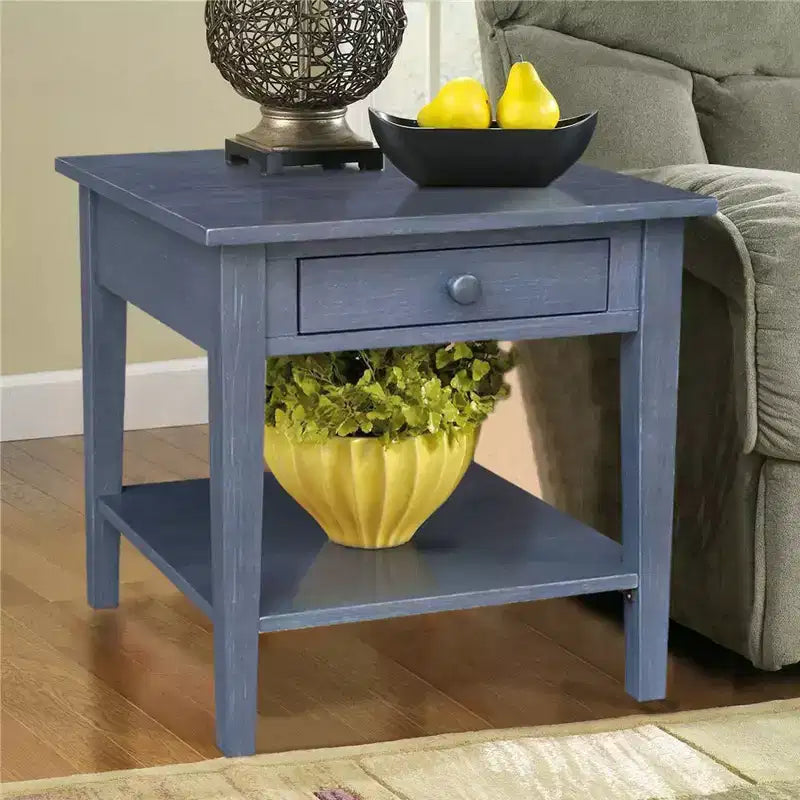 International Concepts Spencer End Table Antique