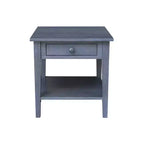 International Concepts Spencer End Table Antique