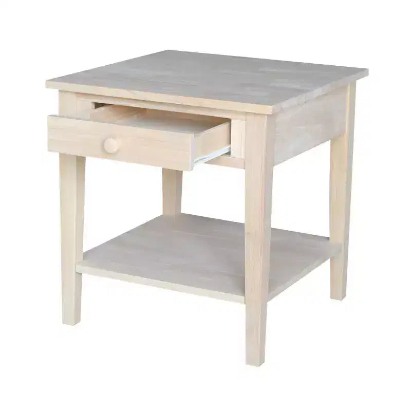 International Concepts Spencer End Table Antique
