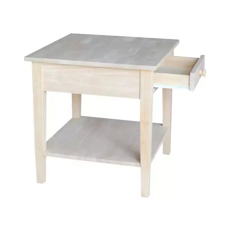 International Concepts Spencer End Table Antique