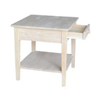 International Concepts Spencer End Table Antique
