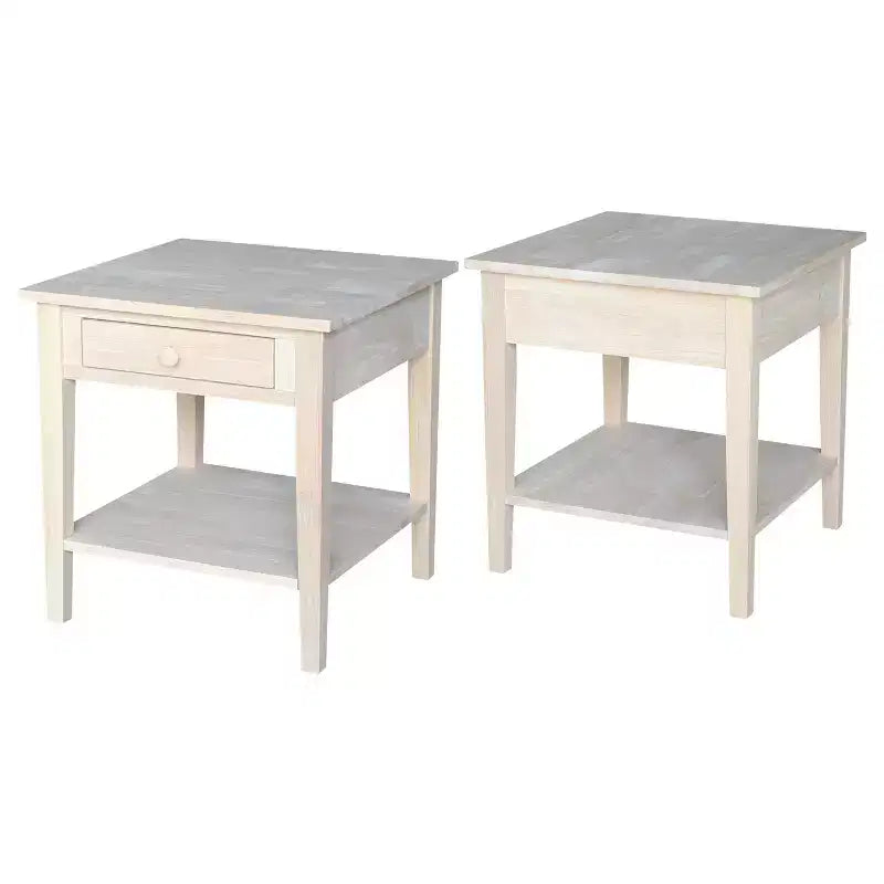 International Concepts Spencer End Table Antique