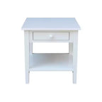 International Concepts Spencer End Table Antique