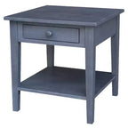 International Concepts Spencer End Table Antique