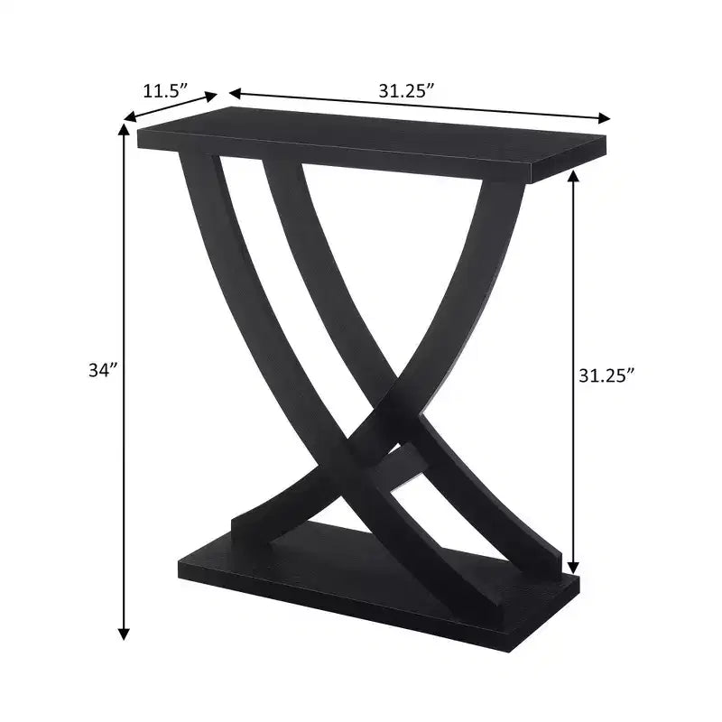 Breighton Home Newport Criss-Cross Console Table