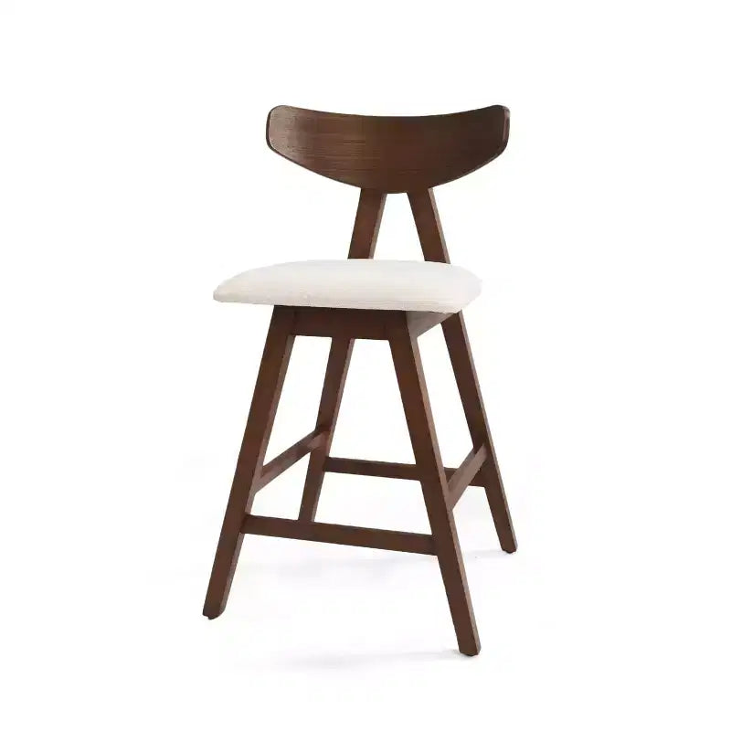 Christopher Knight Home Set of 2 Stocker Upholstered Counter Height Barstools