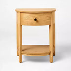 Harriett Nightstand Natural Wood - Threshold designed with Studio McGee