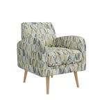 Handy Living Mindy Mid-Century Modern Accent Armchair Prism Pattern