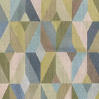 Handy Living Mindy Mid-Century Modern Accent Armchair Prism Pattern
