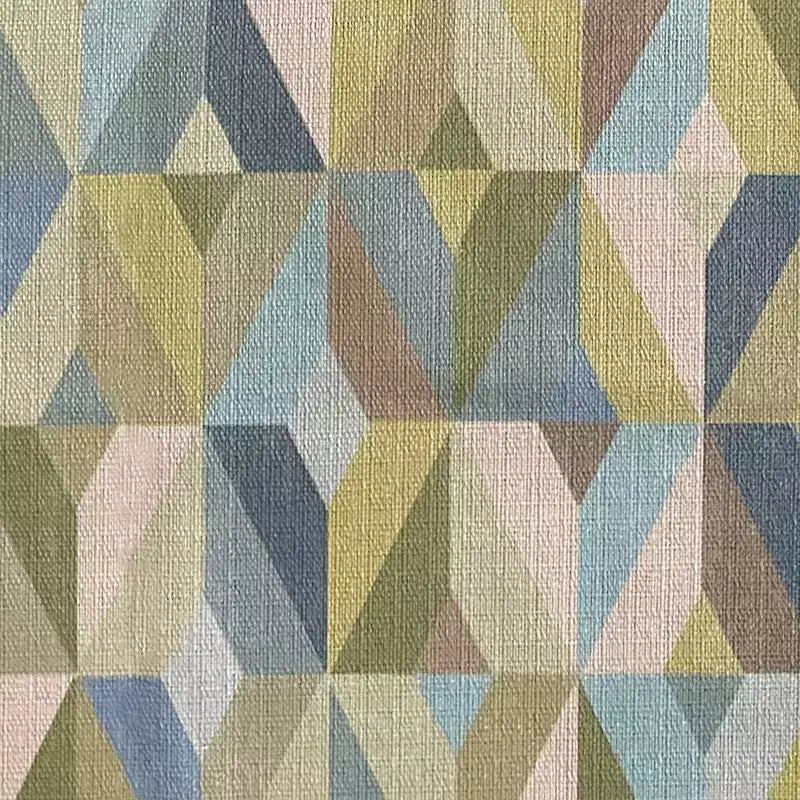 Handy Living Mindy Mid-Century Modern Accent Armchair Prism Pattern