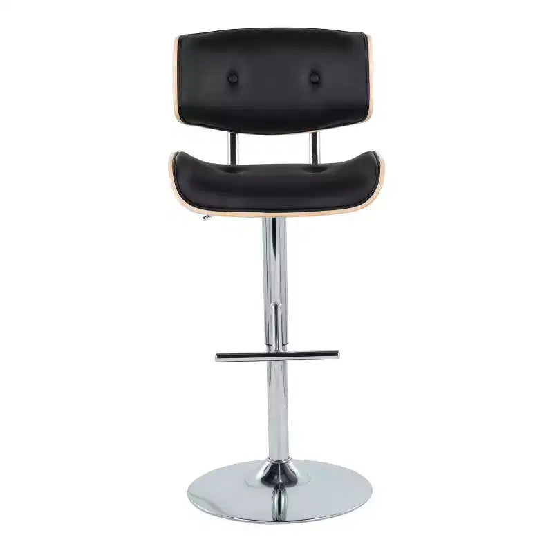 LumiSource Set of 2 Lombardi Adjustable Barstools Swivel