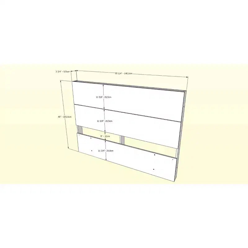 Nexera Full Panel Headboard
