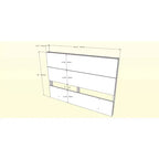 Nexera Full Panel Headboard