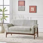 Christopher Knight Home Emma Modern 57.5" Elm Wood Frame Upholstered Loveseat