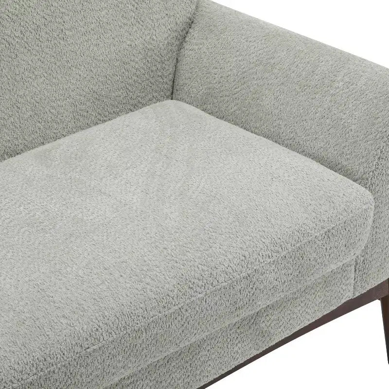 Christopher Knight Home Emma Modern 57.5" Elm Wood Frame Upholstered Loveseat