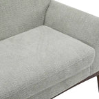 Christopher Knight Home Emma Modern 57.5" Elm Wood Frame Upholstered Loveseat