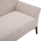 Christopher Knight Home Emma Modern 57.5" Elm Wood Frame Upholstered Loveseat