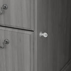 Scrivania Direzionale Bush Furniture Saratoga con Cassetti e Vani Contenitori