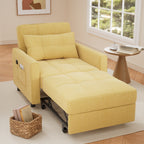 Divano letto trasformabile 3-in-1, Poltrona letto estraibile, Letto pieghevole convertibile per soggiorno