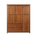 Armadio Grain Wood Furniture Shaker Wood a 3 ante - 60x72x22