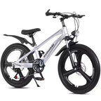 NAYSAYE 20 Inch Kids Mountain Bike with 7-Speed Drivetrain and Magnesium Alloy Frame for Boys and Girls Ages 8-12, 57.09*21.65*29.92