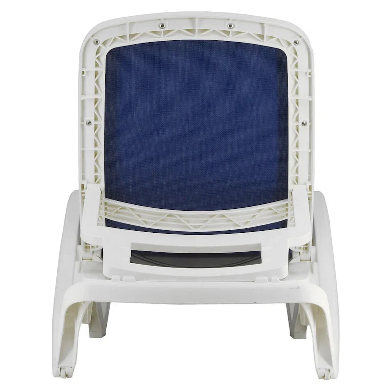 Plymouth Collection All Weather Sling Chaise Lounge Pair - 77 inches