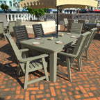 HIGHWOOD PROFESSIONAL 7- Piece Outdoor Dining Set 42x72