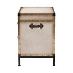 Baule Tavolino in Tela Laura Vintage